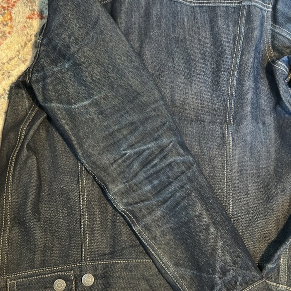 Levi’s Raw Denim Trucker Jacket - Picture 7 of 9
